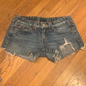 True Religion jeans short Bobby size 27